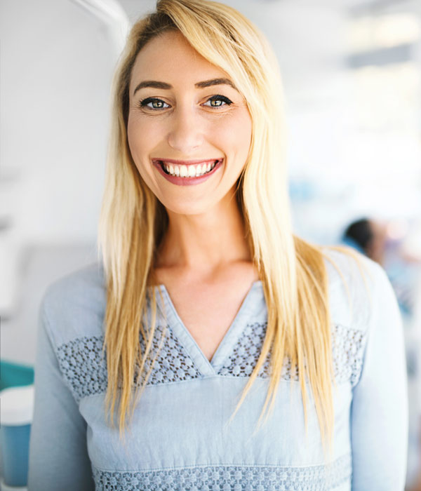 smiling woman