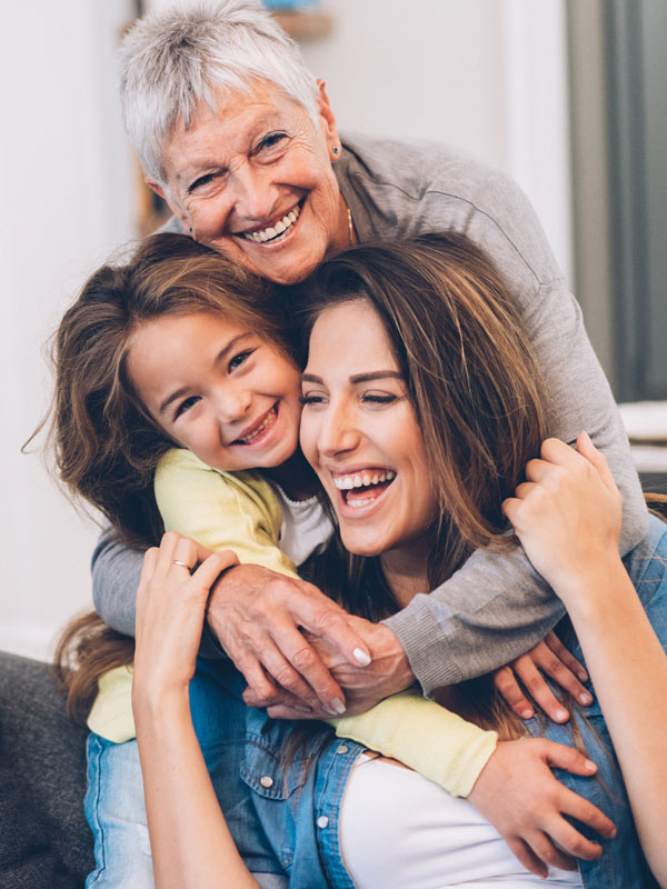 smiling women